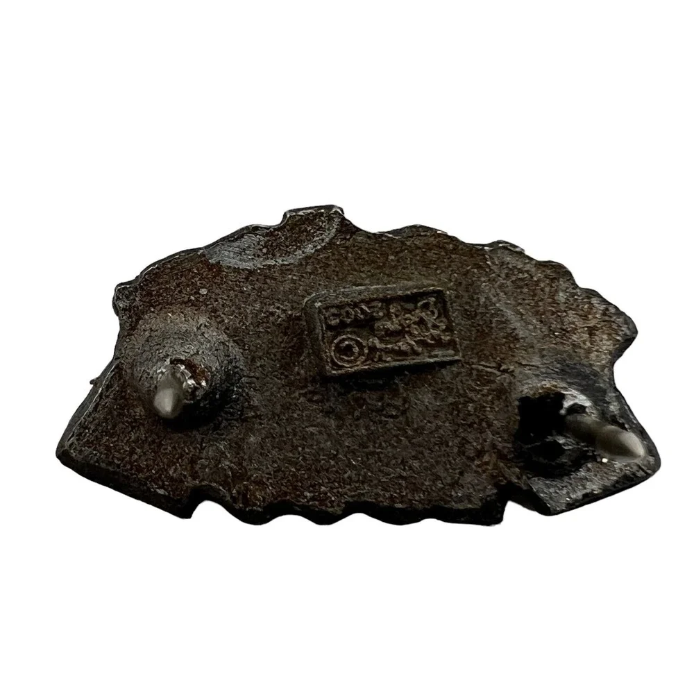 Vintage Bike Fest Pin Leesburg‎ Florida 2003 Pewter Tone Pinback